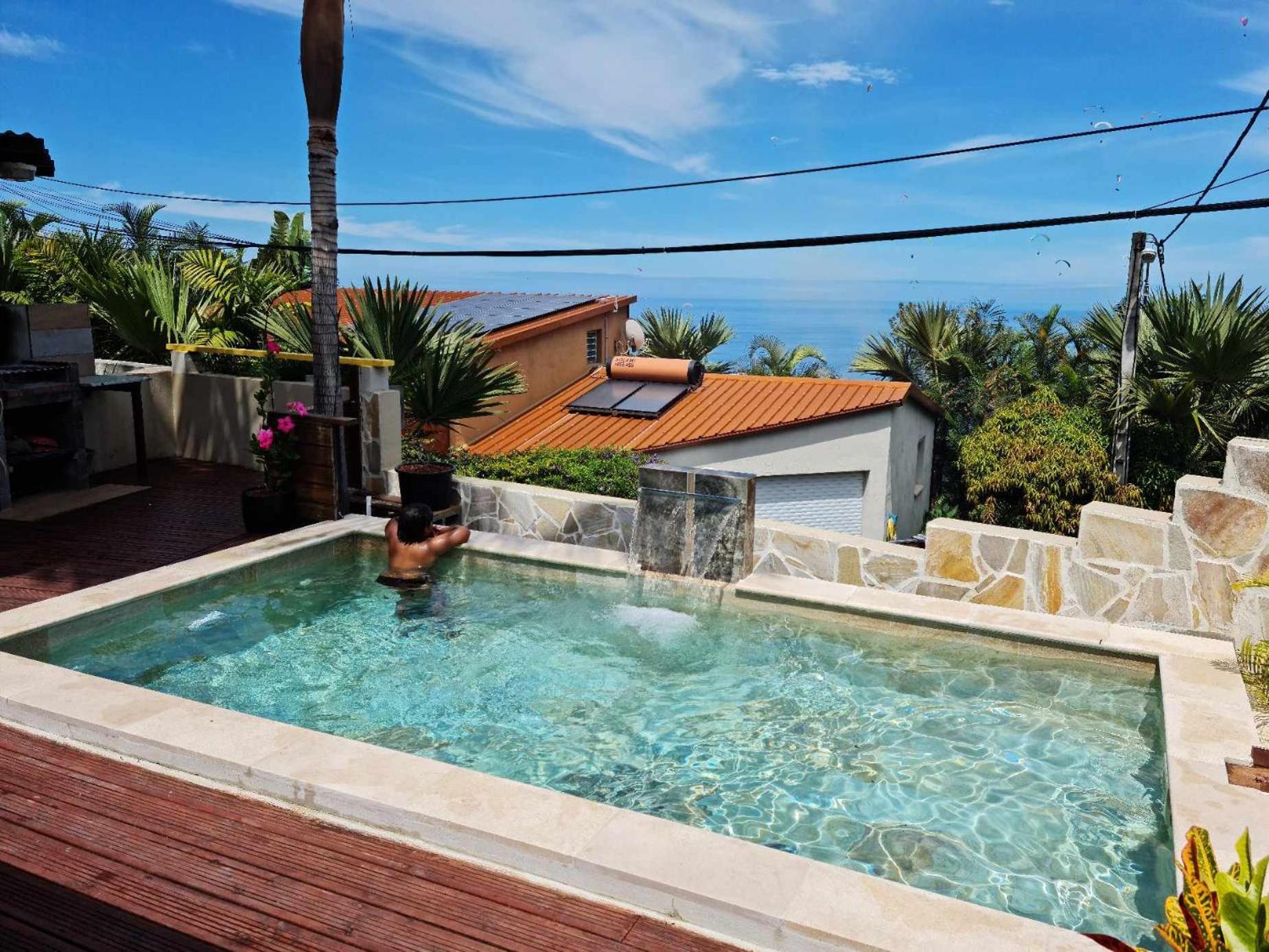 Casa Vue Mer - Piscine Privee - Destination St-Leu 생뢰 외부 사진